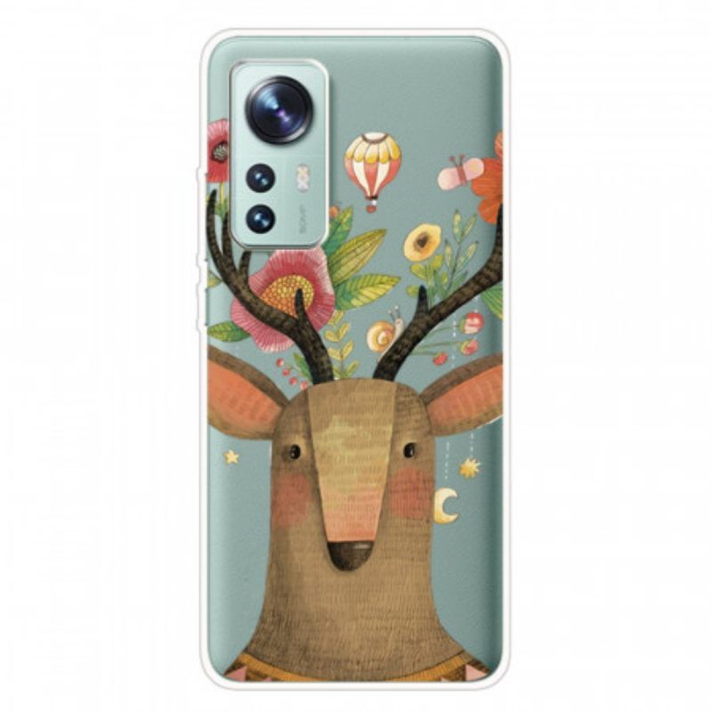 θηκη κινητου Xiaomi 12 Pro Σιλικόνη Tribal Deer